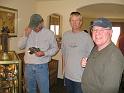 Todd Town, Dave Thorpe and Doug Miller checking the goodies